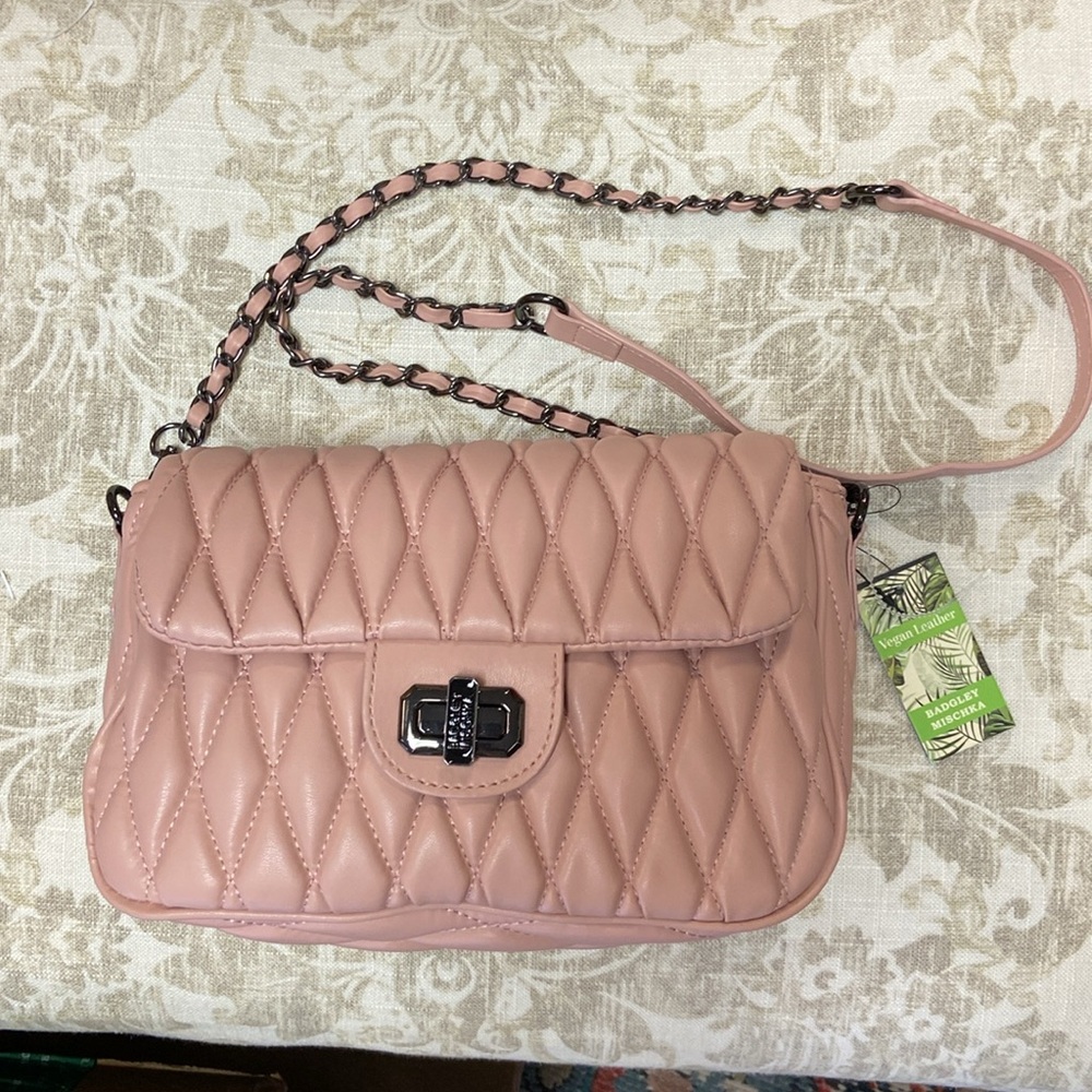Badgley Mischka NWT Vegan Cross Body Bag